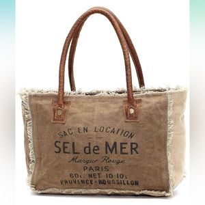 Sel de Mer Lightweight Canvas Tote